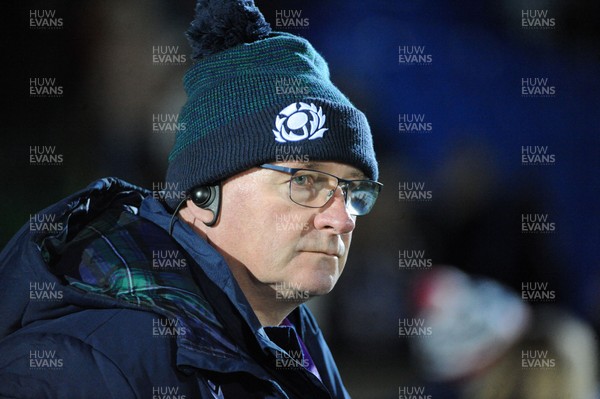 171119 - Scotland Women v Wales Women -  Philip Doyle, Scotland Women's head coach, at the end of the match following a 3-17 defeat to Wales Women