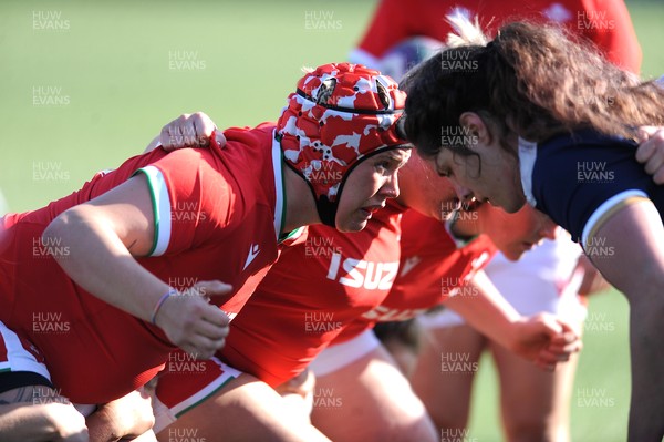 240421 - Scotland Women v Wales Women - Women's Six Nations -  Donna Rose of Wales