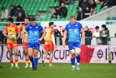 180125  Section Paloise v Ospreys, EPCR Challenge Cup - Jac Morgan of Ospreys during the match