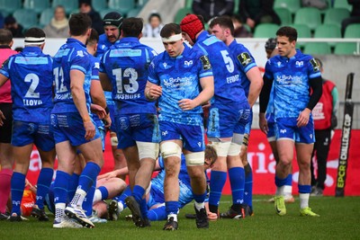 180125  Section Paloise v Ospreys, EPCR Challenge Cup - Morgan Morse of Ospreys during the match