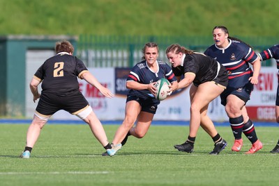 310526 - Senghenydd Sirens v Combined Llantwit Fardre ,Gwernyfed and Porthcawl team, Worthington Mid District Womens Championship Presidents Cup Final - Marnie-Rae George of Senghenydd Sirens scores try