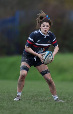 301125 - Senghenydd Sirens v West Swansea Hawks, Womens’ National League - Imogen Shide of Senghenydd Sirens 