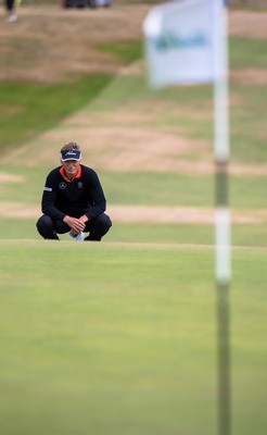 270714 -  The Senior Open Championship, Royal Porthcawl Golf Club, Wales - Bernhard Langer during the final round of the Senior Open at Royal Porthcawl Golf Club