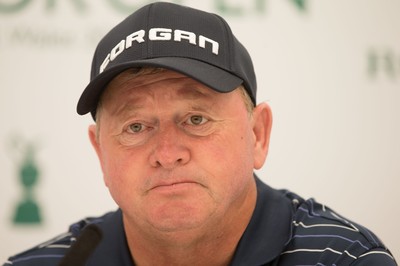 230714 -  The Senior Open Championship Press Conferences, Royal Porthcawl Golf Club, Wales - Ian Woosnam of Wales during press conference ahead of the start of the Senior Open Championship at Royal Porthcawl