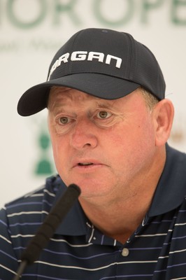 230714 -  The Senior Open Championship Press Conferences, Royal Porthcawl Golf Club, Wales - Ian Woosnam of Wales during press conference ahead of the start of the Senior Open Championship at Royal Porthcawl