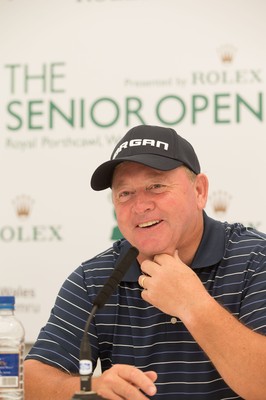 230714 -  The Senior Open Championship Press Conferences, Royal Porthcawl Golf Club, Wales - Ian Woosnam of Wales during press conference ahead of the start of the Senior Open Championship at Royal Porthcawl