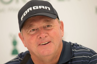 230714 -  The Senior Open Championship Press Conferences, Royal Porthcawl Golf Club, Wales - Ian Woosnam of Wales during press conference ahead of the start of the Senior Open Championship at Royal Porthcawl