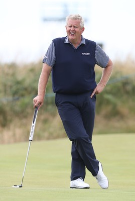 220714 -  The Senior Open Pro Am Competition, Royal Porthcawl Golf Club, Wales - Colin Montgomerie during the Pro Am Tournament played ahead of the start of the Senior Open 2014 