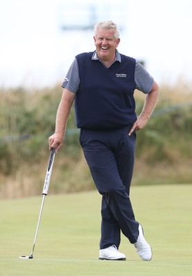 220714 -  The Senior Open Pro Am Competition, Royal Porthcawl Golf Club, Wales - Colin Montgomerie during the Pro Am Tournament played ahead of the start of the Senior Open 2014 