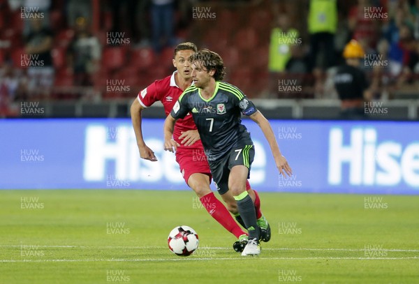 110617 Serbia v Wales Joe Allen