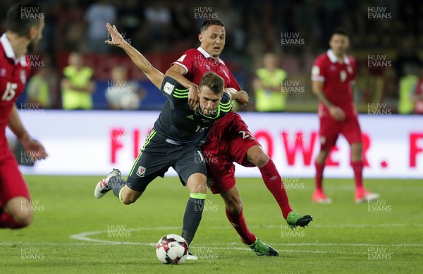 110617 Serbia v Wales Aaron Ramsey