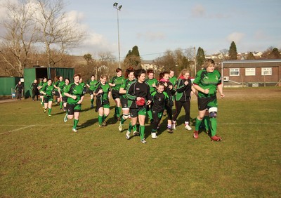 Seven Sisters Ladies v Rygbi Merchad Caernarfon 160214