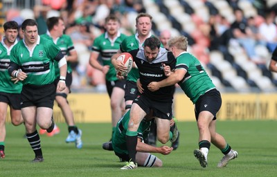 100525 - Seven Sisters v Gwernyfed, Mens Division 4 Cup Final - Kyle Davies of Seven Sisters breaks away