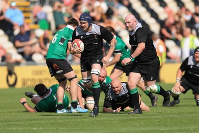 100525 - Seven Sisters v Gwernyfed, Mens Division 4 Cup Final - Craig Kendall of Seven Sisters races in to score try