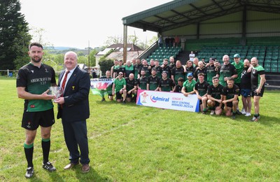 110524 - Seven Sisters v Pantyffynnon - Admiral National League 5 West Central - The presentation to Seven Sisters, winners of the League 5 West Central