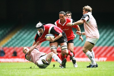 17.05.08 Shane Williams XV v Justin Marshall XV Ryan Jones on the rampage.  