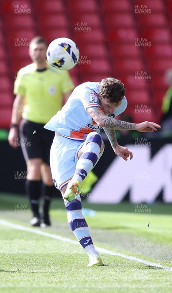 030426 - Sheffield United v Swansea City - Sky Bet Championship - Josh Tymon of Swansea