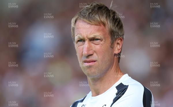 040818 - Sheffield United v Swansea City, Sky Bet Championship - Swansea City manager Graham Potter at the start of the match