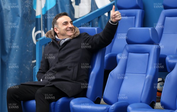 170218 - Sheffield Wednesday v Swansea City - FA Cup 5th Round - Swansea Manager Carlos Carvalhal