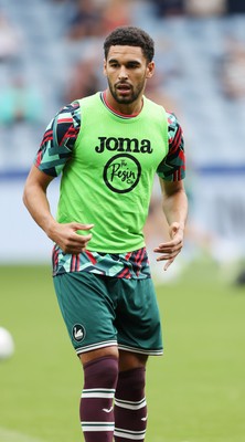 300825 - Sheffield Wednesday v Swansea City - Sky Bet Championship - Ben Cabango of Swansea