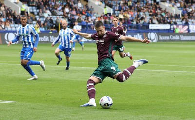 300825 - Sheffield Wednesday v Swansea City - Sky Bet Championship - Zan Vipotnik of Swansea opens the score with the 1st goal of the match in the 2nd half