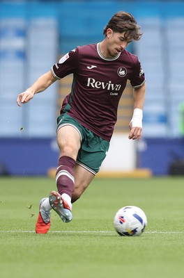 300825 - Sheffield Wednesday v Swansea City - Sky Bet Championship - Joshua Key of Swansea