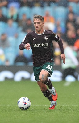 300825 - Sheffield Wednesday v Swansea City - Sky Bet Championship - Ethan Galbraith of Swansea