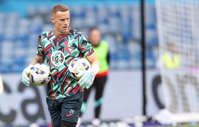 300825 - Sheffield Wednesday v Swansea City - Sky Bet Championship - Paul Farman of Swansea