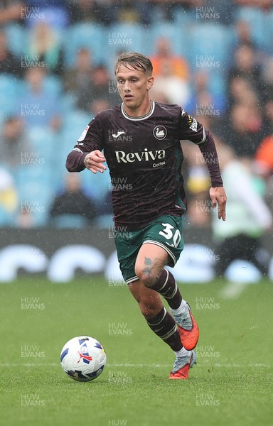 300825 - Sheffield Wednesday v Swansea City - Sky Bet Championship - Ethan Galbraith of Swansea