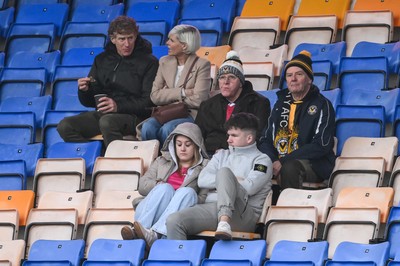 151125 - Shrewsbury Town v Newport County - Sky Bet League 2 - Newport County Fans in attendance at todays game