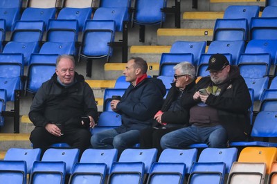 151125 - Shrewsbury Town v Newport County - Sky Bet League 2 - Newport County Fans in attendance at todays game