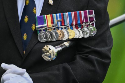 151125 - Shrewsbury Town v Newport County - Sky Bet League 2 - Veterans Medal details ahead of the game