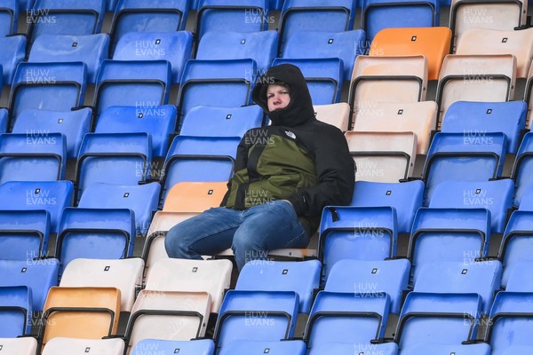 151125 - Shrewsbury Town v Newport County - Sky Bet League 2 - Newport County Fans in attendance at todays game