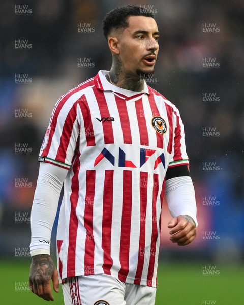 151125 - Shrewsbury Town v Newport County - Sky Bet League 2 - Courtney Baker-Richardson of Newport County