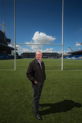 070815 - Sir Gareth Edwards at the BT Sport Cardiff Arms Park, in the shadow of the Millennium Stadium