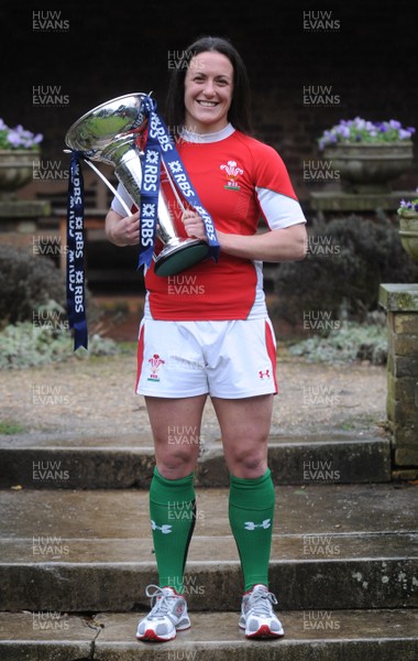 28.01.09 - RBS Six Nations Launch - Wales Women rugby captain, Mel Berry. 