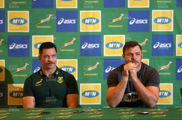 221118 - South Africa Rugby Press Conference - Francois Louw and Duane Vermeulen talks to the press