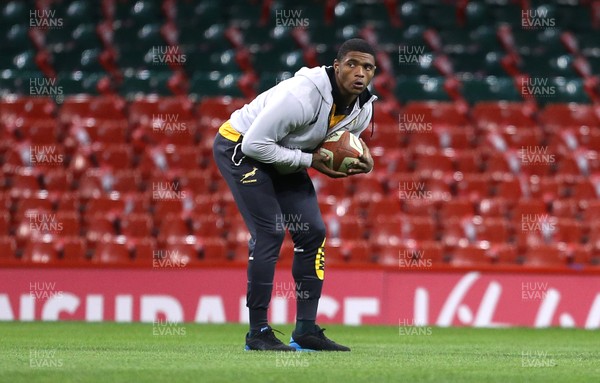 011217 - South Africa Captains Run - Warrick Gelant during training