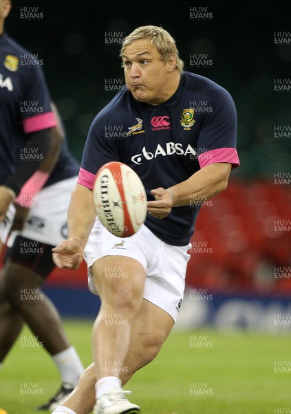 081113  - South Africa Training - Duane Vermeulen  