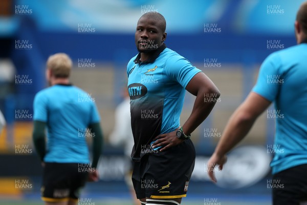 271117 - South Africa Rugby Training - Oupa Mohoje during training