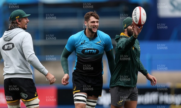 271117 - South Africa Rugby Training - Damian de Allende during training