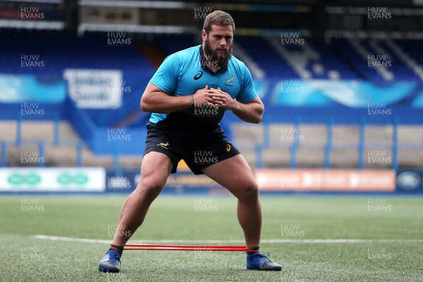 271117 - South Africa Rugby Training - Thomas du Toit during training