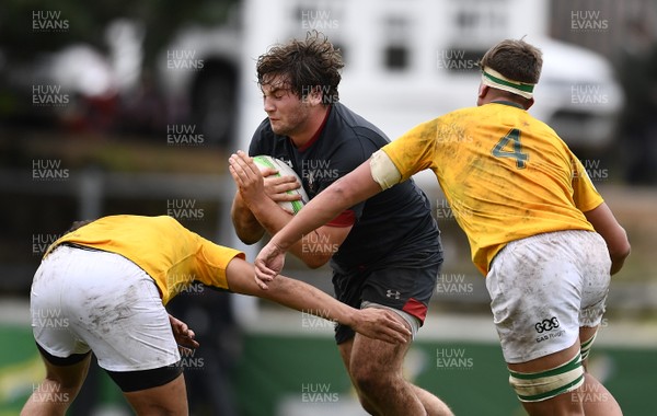 130819 - South Africa Schools A v Wales Under 18 - Theo Bevacqua of Wales