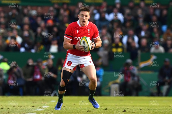 020722 - South Africa v Wales - Castle Lager Incoming Series 2022 First Test - Josh Adams of Wales