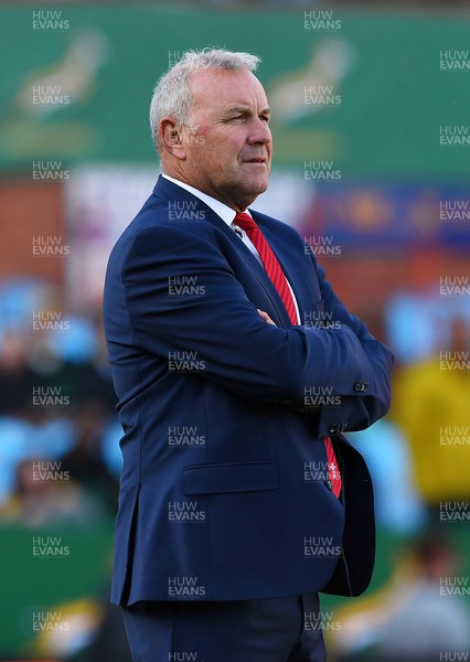 020722 - South Africa v Wales - Castle Lager Incoming Series 2022 First Test - Wales head coach Wayne Pivac