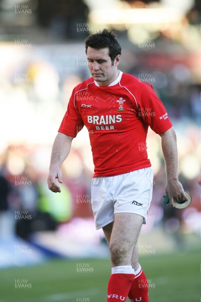 07.06.08 South Africa v Wales, Bloemfontein... Stephen Jones looks dejected  at the end of the game. 