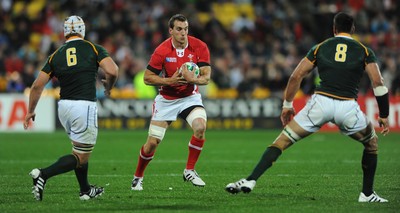11.09.11 - South Africa v Wales - Rugby World Cup 2011 - Sam Warburton of Wales. 