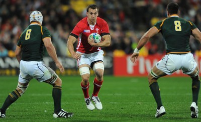 11.09.11 - South Africa v Wales - Rugby World Cup 2011 - Sam Warburton of Wales. 