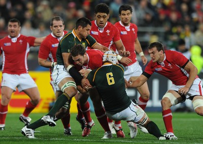 11.09.11 - South Africa v Wales - Rugby World Cup 2011 - George North of Wales. 