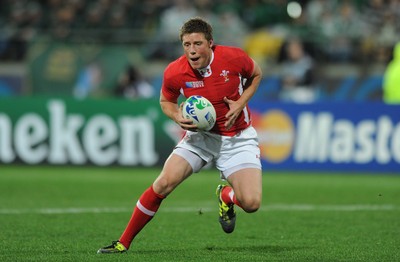 11.09.11 - South Africa v Wales - Rugby World Cup 2011 - Rhys Priestland of Wales. 
